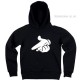 Mickey Mouse Hands Air Gun Hoodie