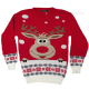 Cheeky Reindeer Rudolph Christmas Jumper