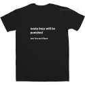 Nauty Boys Will Be Punished Sent Frm My Iphone Baby Reindeer Tv Netflix Series T-Shirt