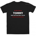 Tommy Make Britain Great Again Black T shirt