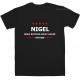 Nigel Make Britain Great Again Black T shirt