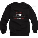 Nigel Make Britain Great Again Reform Black Sweatshirt